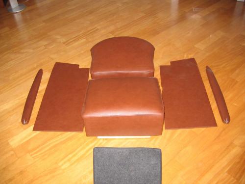 Indian upholstery brown